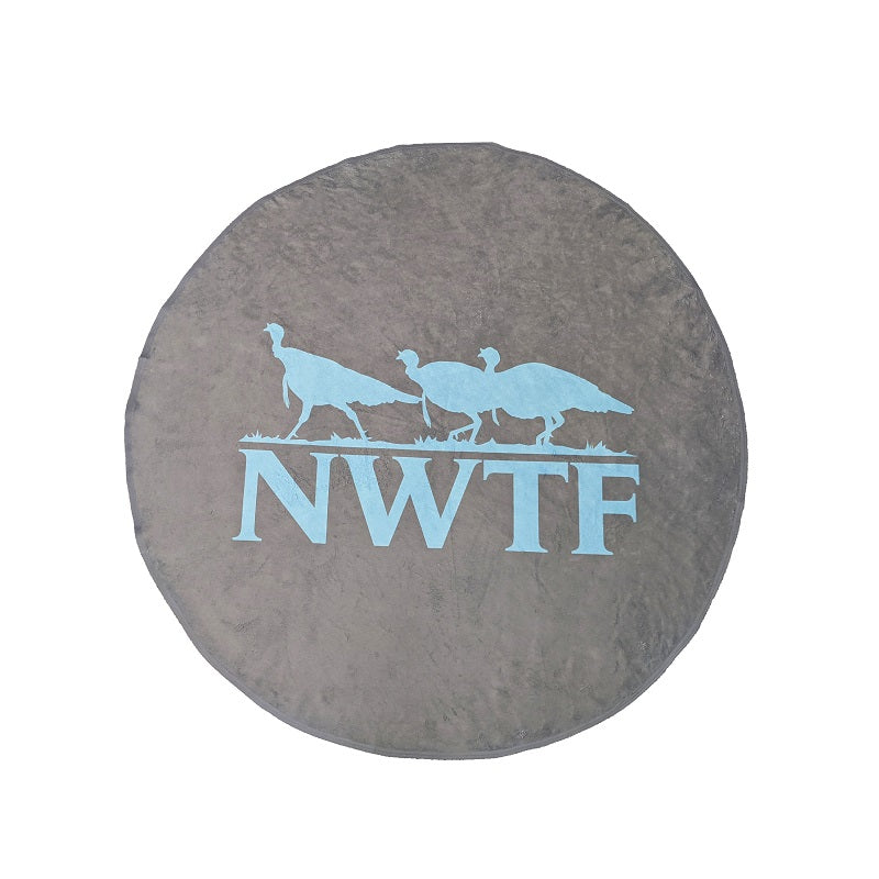 59" Round Beach Towel with Hemmed Ends - BFWST59R